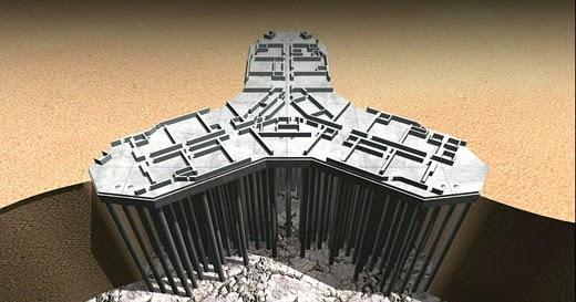 Burj Khalifa Foundation Diagram